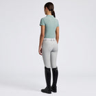 Girl's Training Jersey Polo in Teal Green