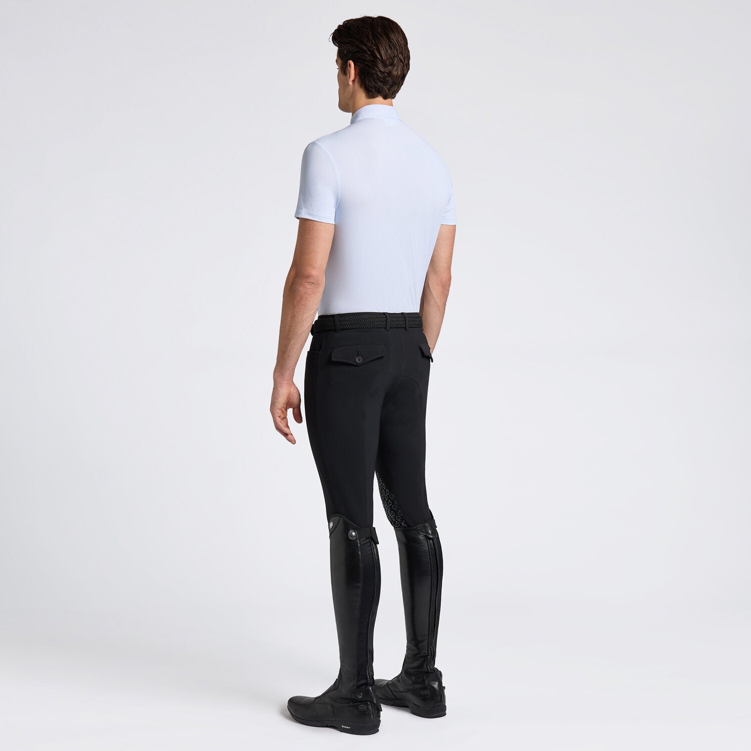 Oxford Technical Polo in Blue