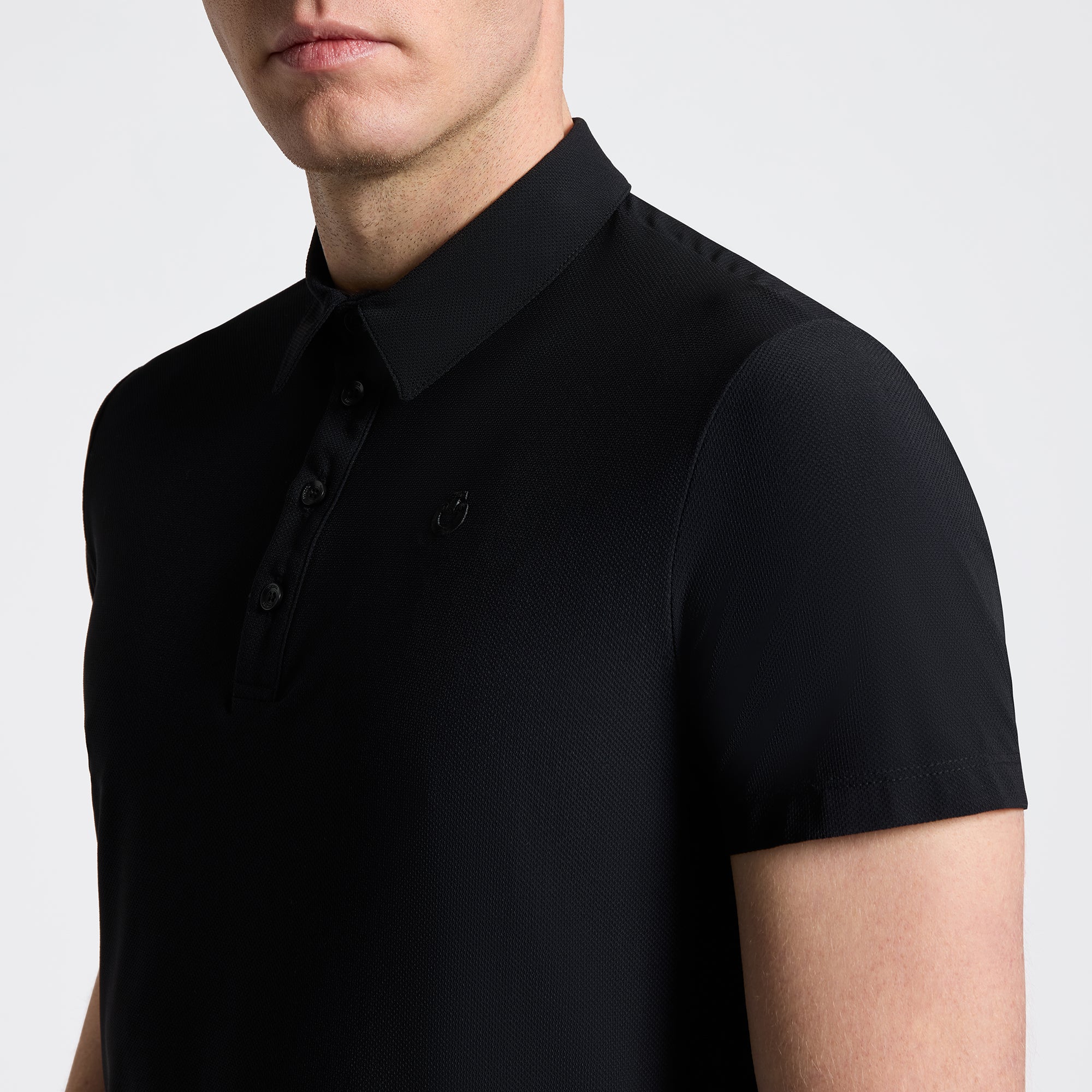 Training Jersey Polo in Black
