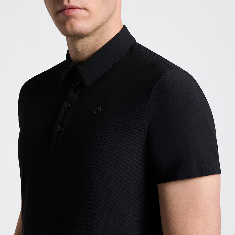 Training Jersey Polo in Black