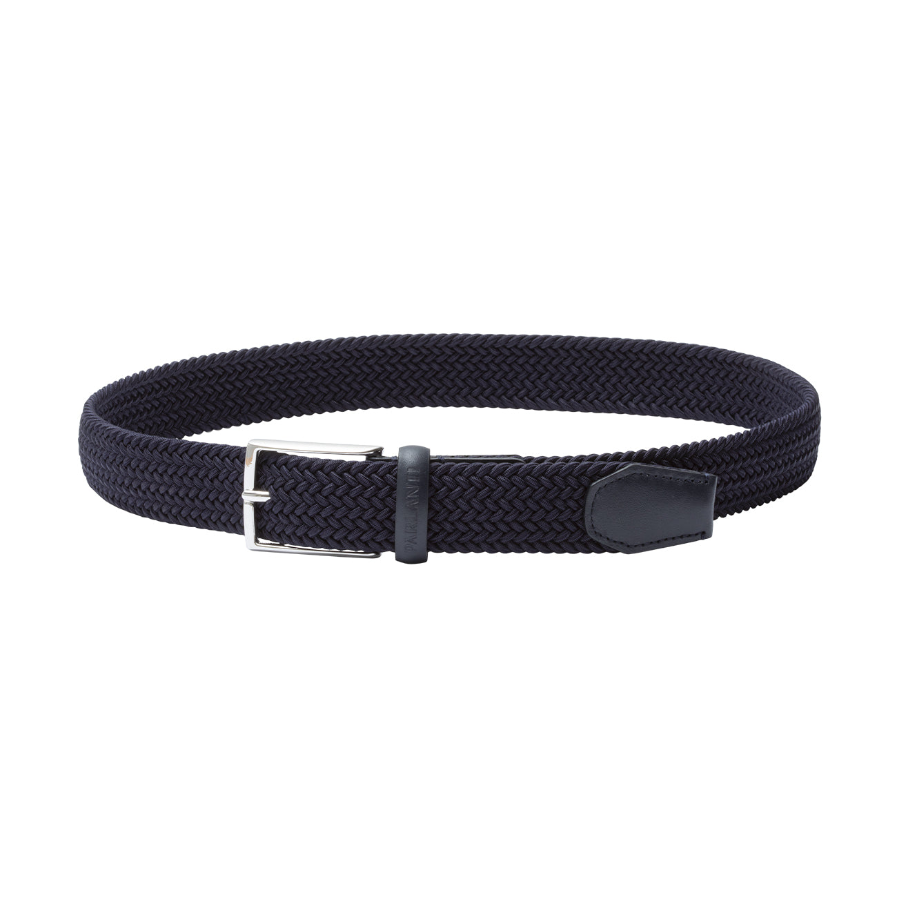 Woven Elastic Fabric Belt in Blue