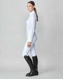 Long Sleeve Show Shirt in White