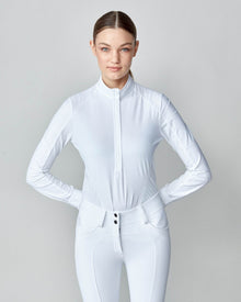 Long Sleeve Show Shirt in White