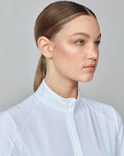 Long Sleeve Show Shirt in White