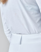 Long Sleeve Show Shirt in White