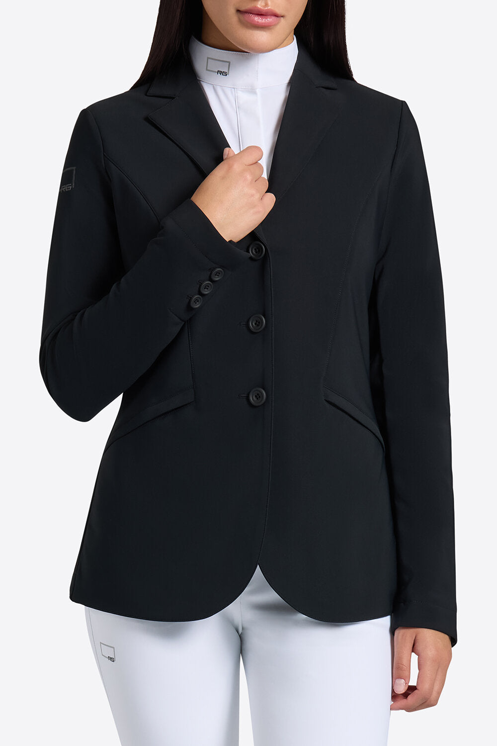 Show Button Jacket in Black