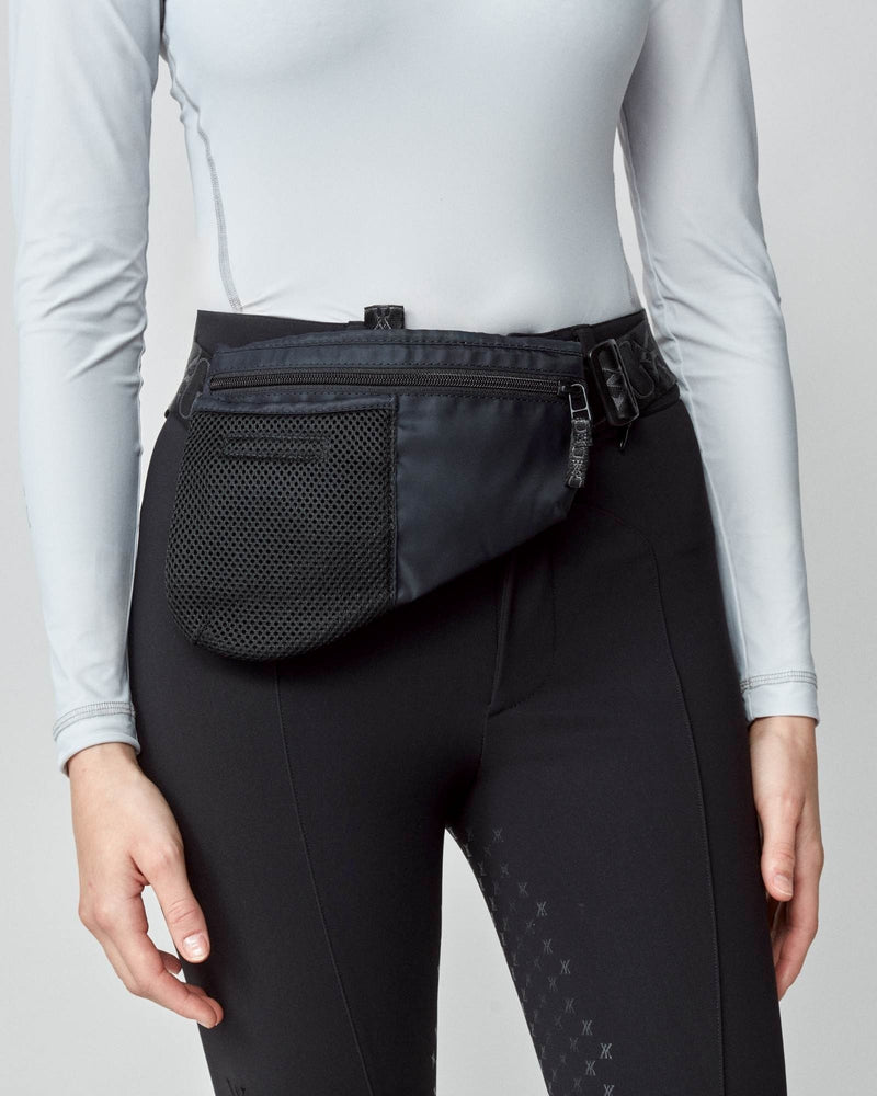 Riding Belt Bag in Black