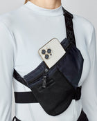 Riding Belt Bag in Black