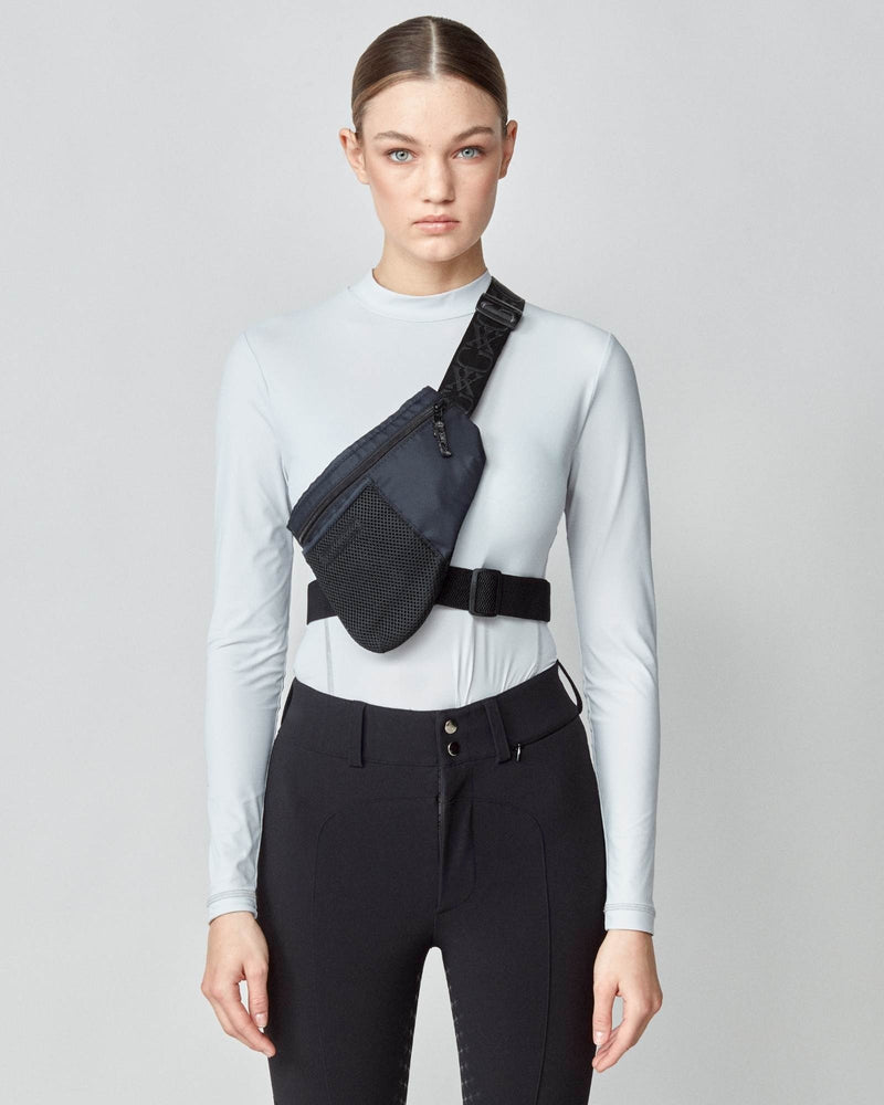 Riding Belt Bag in Black