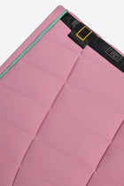 Jersey Jumping Saddle Pad in Mauve Orchid with Teal Trim