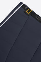 Jersey Jumping Saddle Pad in Navy with White Trim