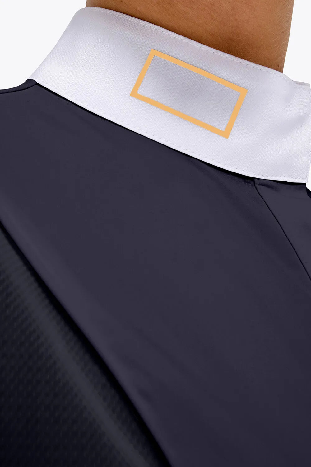 Jersey Mesh Short Sleeve Show Shirt in Navy