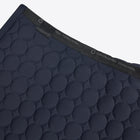 Circle Quilted Jumping Saddle Pad in Navy
