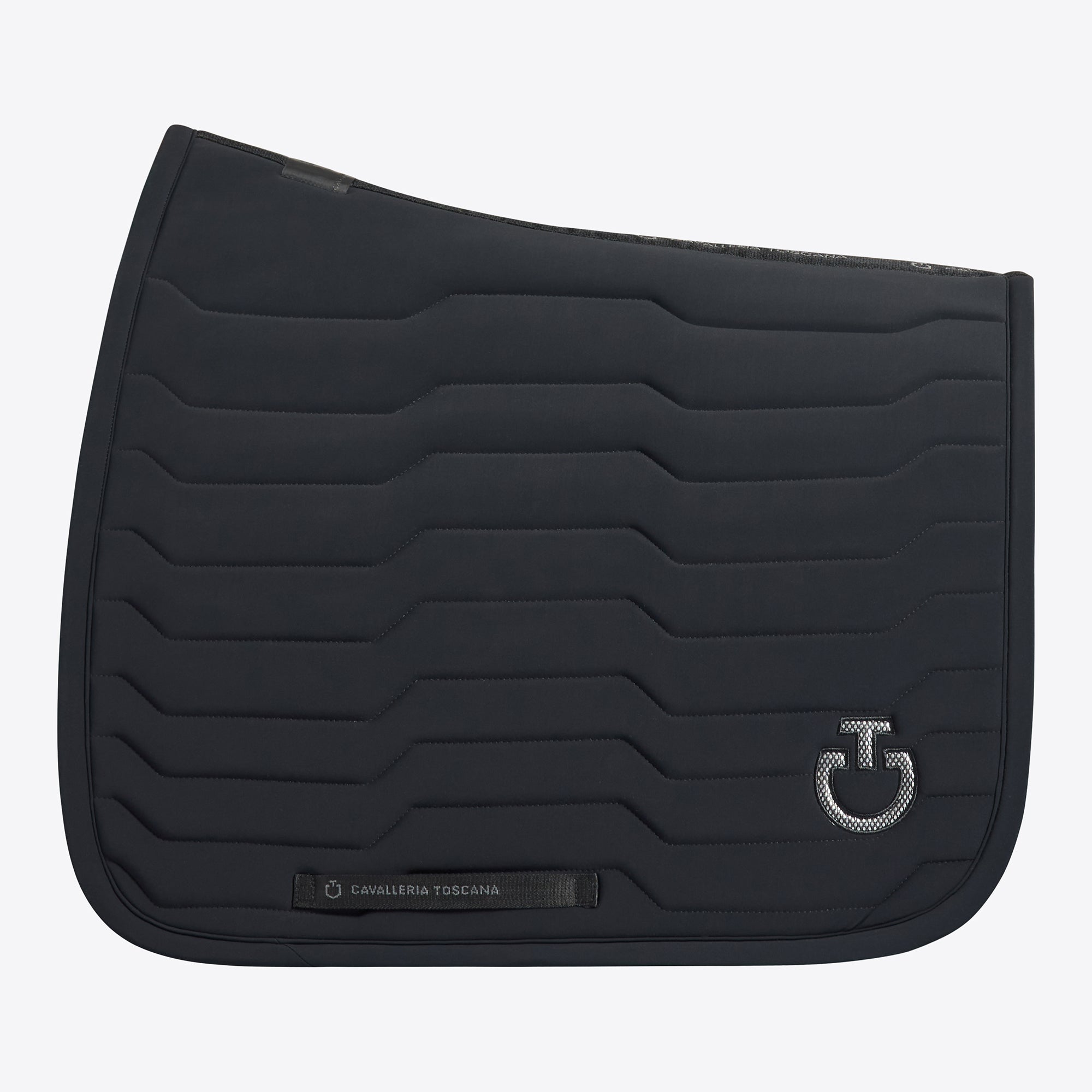 Revolution Performance Quilted Dressage Saddle Pad in Black