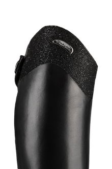 Miami Pro Jumping Boots in Black with Swarovski® Crystal Carpet