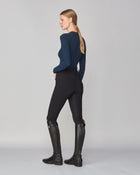 Sculpting Long Sleeve Top in Navy