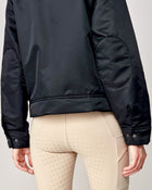 Short Padded Jacket in Black