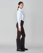 Stretchy Riding Shirt in White