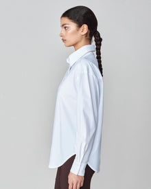 Stretchy Riding Shirt in White