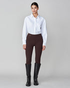 Stretchy Riding Shirt in White