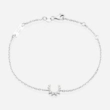 Confidence Bracelet in 9k White Gold with White Diamonds