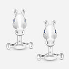 Celebration Horse Head Cufflinks in Silver