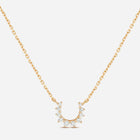 Confidence Necklace in 9k Yellow Gold with White Diamonds
