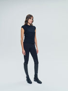 Totem Technical Short Sleeve Top in Black