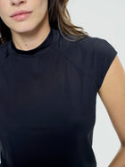 Totem Technical Short Sleeve Top in Black