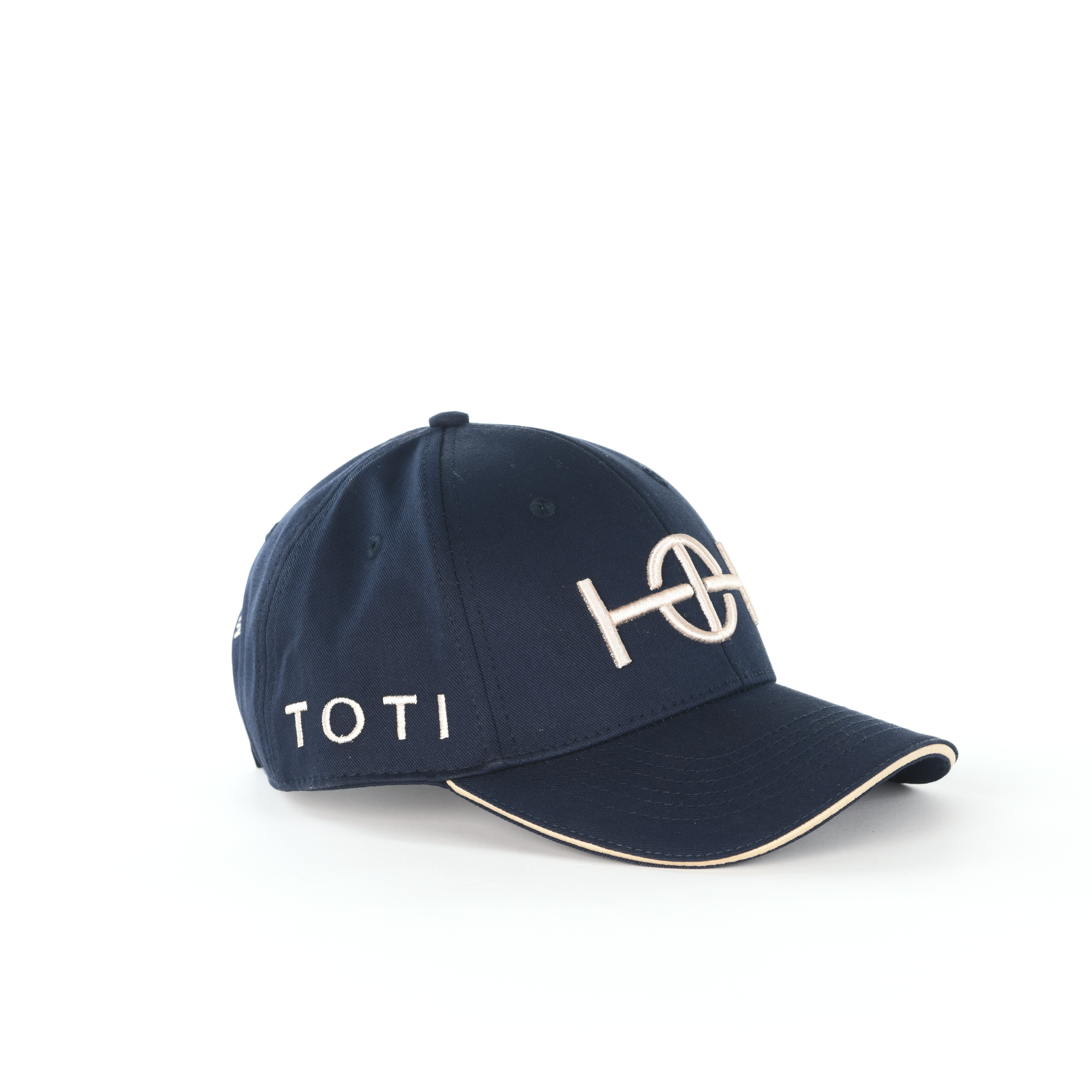 Navy & Cream Cap