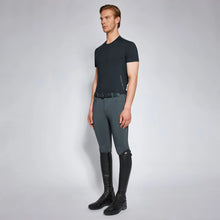 Jersey Mesh T-Shirt in Black
