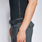 Jersey Mesh T-Shirt in Black