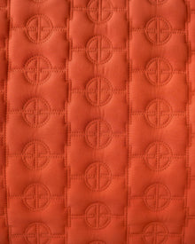 Saddle Pad & Ear Bonnet Set in Terracotta