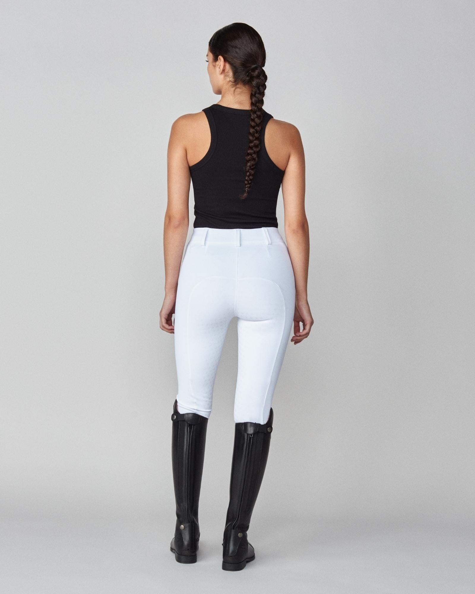 Timeless Riding Breeches in White