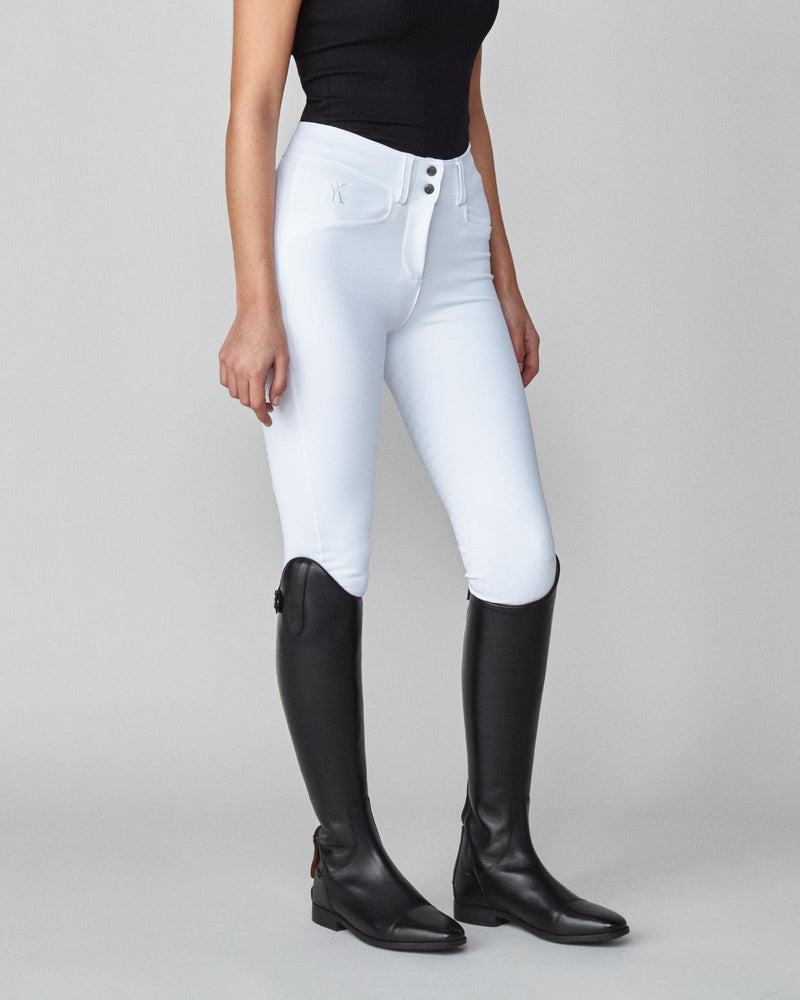 Timeless Riding Breeches in White
