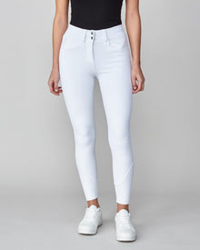 Timeless Riding Breeches in White