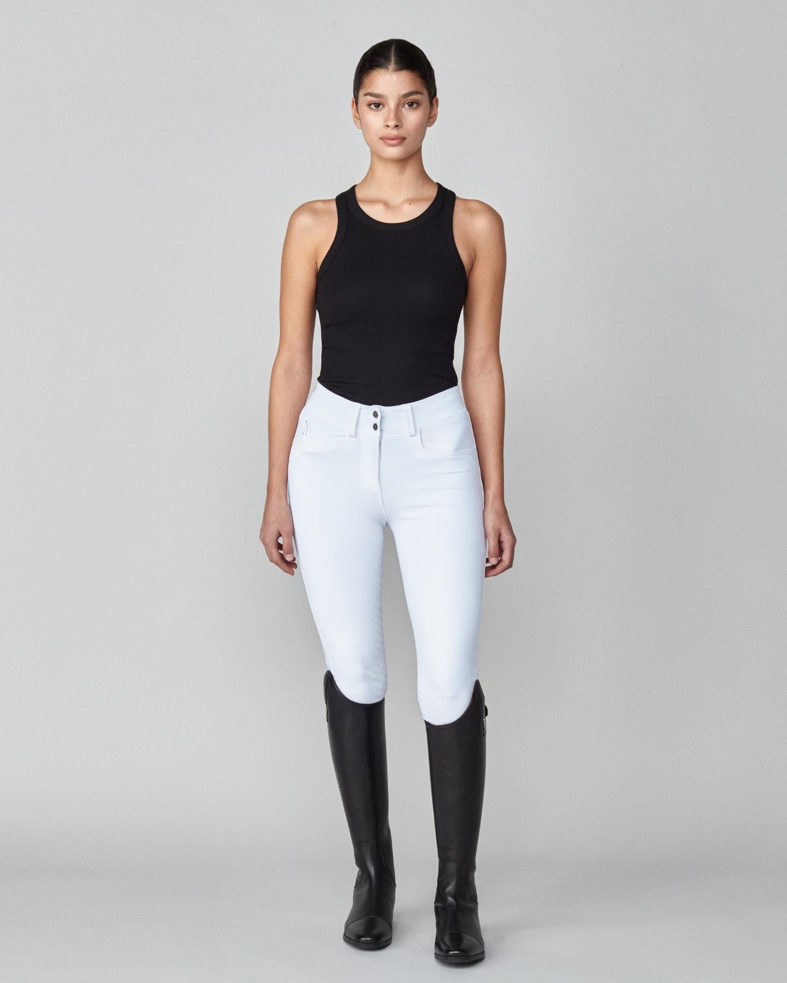 Timeless Riding Breeches in White