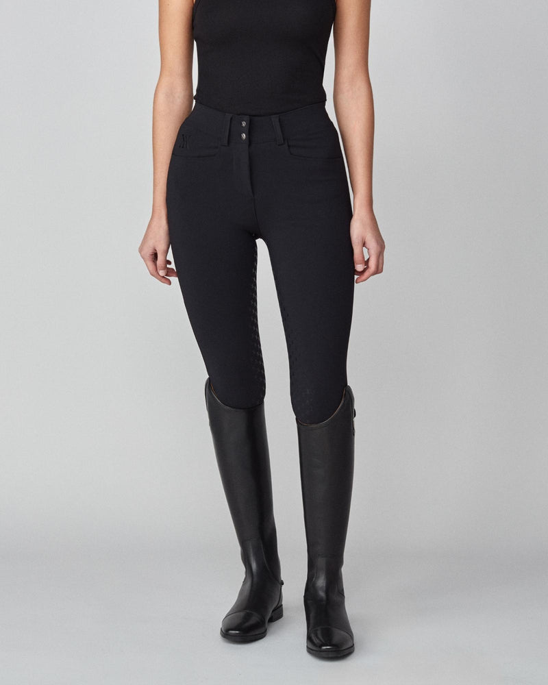 Timeless Riding Breeches in Black