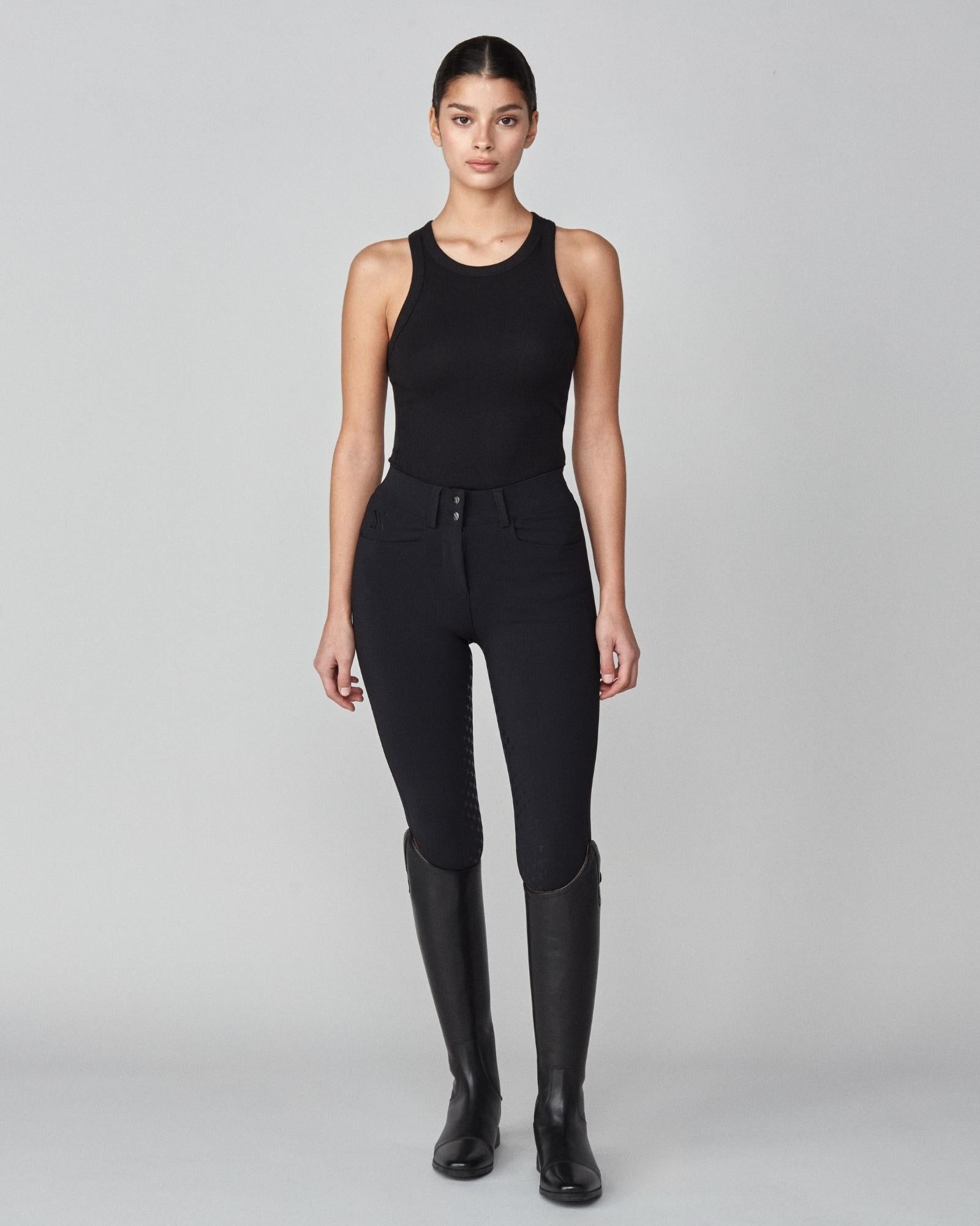 Timeless Riding Breeches in Black