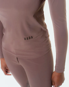 Totem Technical Long Sleeve Top in Coffee