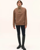 Urvoso Pullover Jacket in Mocha