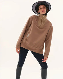 Urvoso Pullover Jacket in Mocha