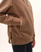 Urvoso Pullover Jacket in Mocha