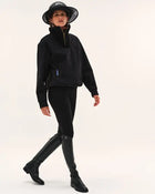 Urvoso Pullover Jacket in Black