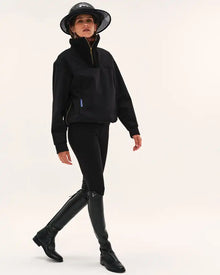 Urvoso Pullover Jacket in Black