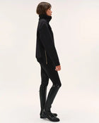 Urvoso Pullover Jacket in Black