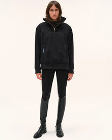 Urvoso Pullover Jacket in Black