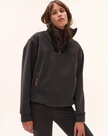 Urvoso Pullover Jacket in Dark Brown