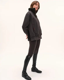 Urvoso Pullover Jacket in Dark Brown