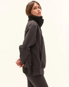 Urvoso Pullover Jacket in Dark Brown